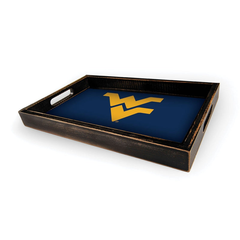 Load image into Gallery viewer, Fan Creations Brightline NCAA West Virginia University Logo Serving Tray

