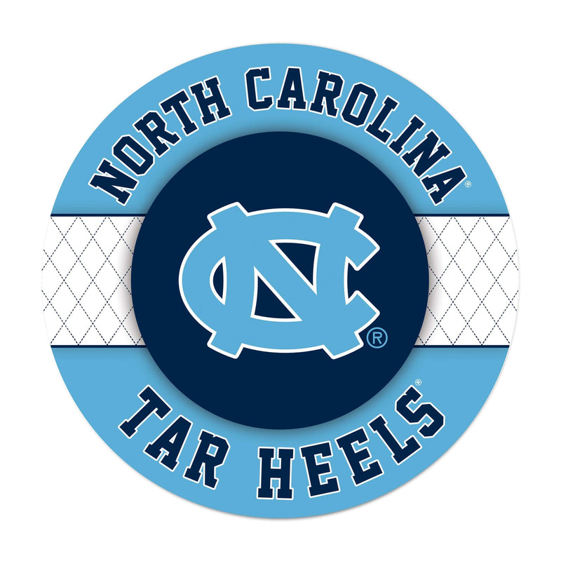 Load image into Gallery viewer, Fan Creations NCAA University of North Carolina at Chapel Hill Argyle 16inc Circle Wall Art
