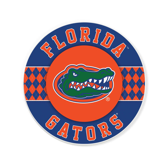 Fan Creations coaster NCAA - University of Florida 4 inch Ceramic Argyle Coaster