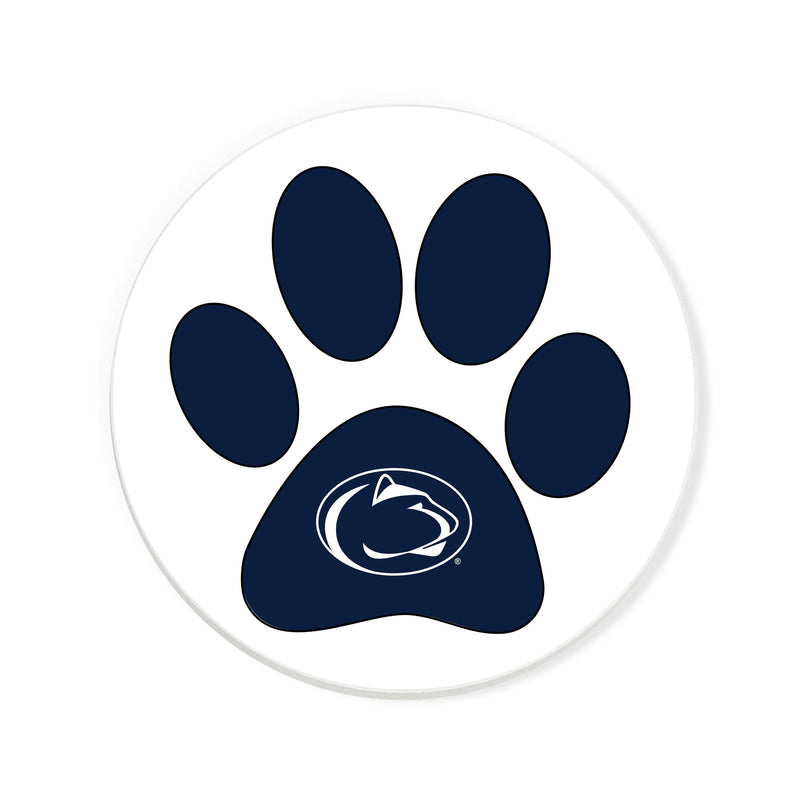 Load image into Gallery viewer, Fan Creations NCAA - Pennsylvania State University 4 in Round Dog Paw Coaster

