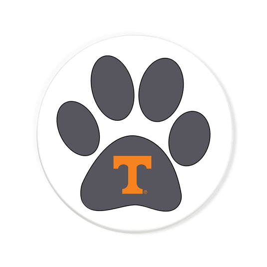 Fan Creations NCAA - University of Tennessee 4 in Round Dog Paw Coaster