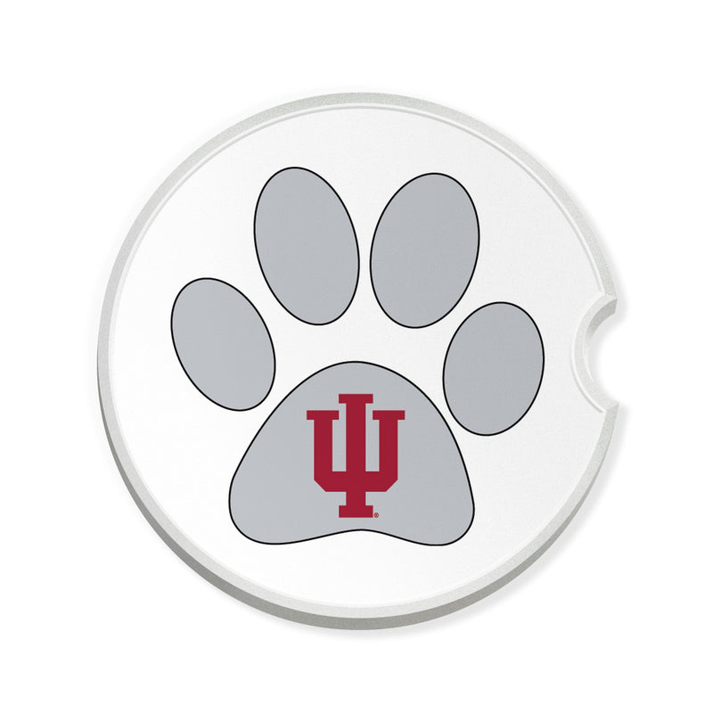 Load image into Gallery viewer, Fan Creations NCAA - Indiana University Dog Paw Car Coaster
