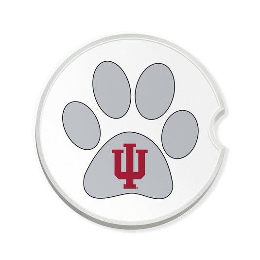 Fan Creations NCAA - Indiana University Dog Paw Car Coaster