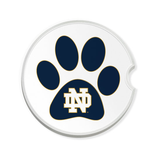 Fan Creations NCAA - University of Notre Dame  Dog Paw Car Coaster