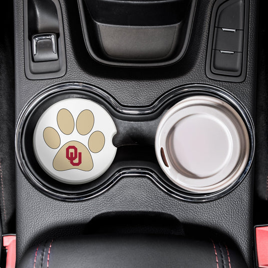 Fan Creations NCAA - University of Oklahoma Dog Paw Car Coaster
