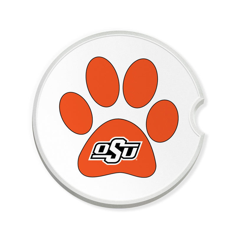 Load image into Gallery viewer, Fan Creations NCAA - Oklahoma State University Dog Paw Car Coaster

