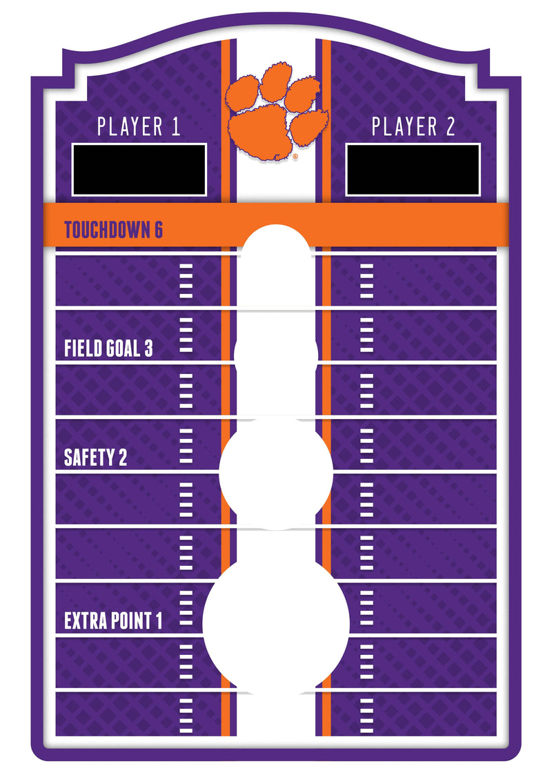 Load image into Gallery viewer, Fan Creations Brightline NCAA Clemson University Wall Bean Bag Toss
