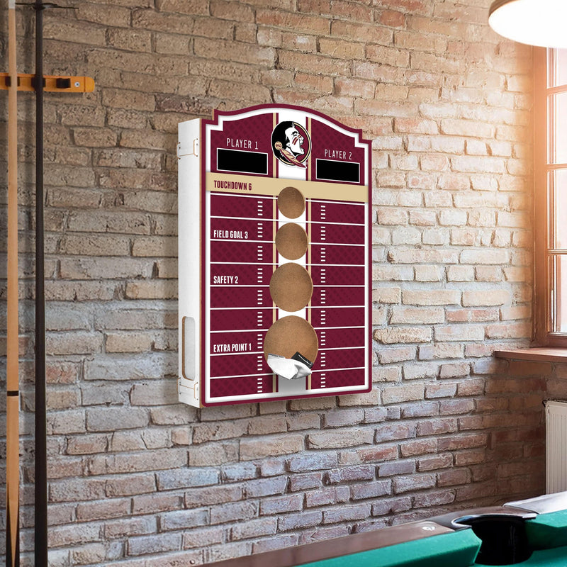 Load image into Gallery viewer, Fan Creations Brightline NCAA Florida State University Wall Bean Bag Toss
