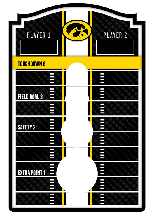 Fan Creations Brightline NCAA University of Iowa Wall Bean Bag Toss