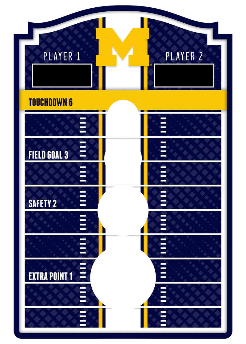 Load image into Gallery viewer, Fan Creations Brightline NCAA University of Michigan Wall Bean Bag Toss
