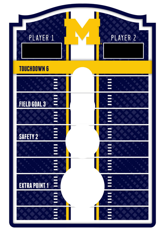 Fan Creations Brightline NCAA University of Michigan Wall Bean Bag Toss