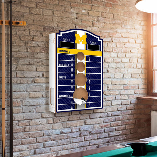 Fan Creations Brightline NCAA University of Michigan Wall Bean Bag Toss