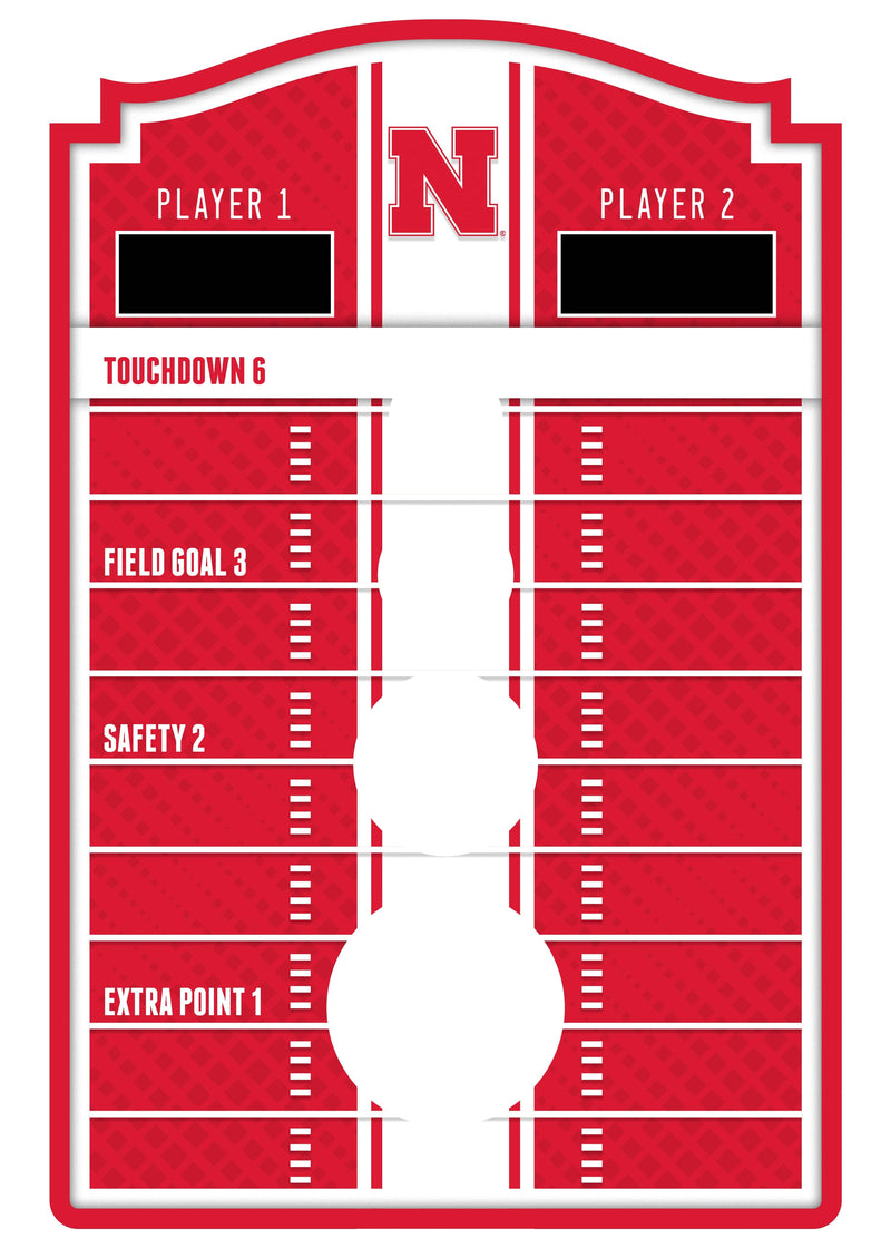Load image into Gallery viewer, Fan Creations Brightline NCAA University of Nebraska Wall Bean Bag Toss
