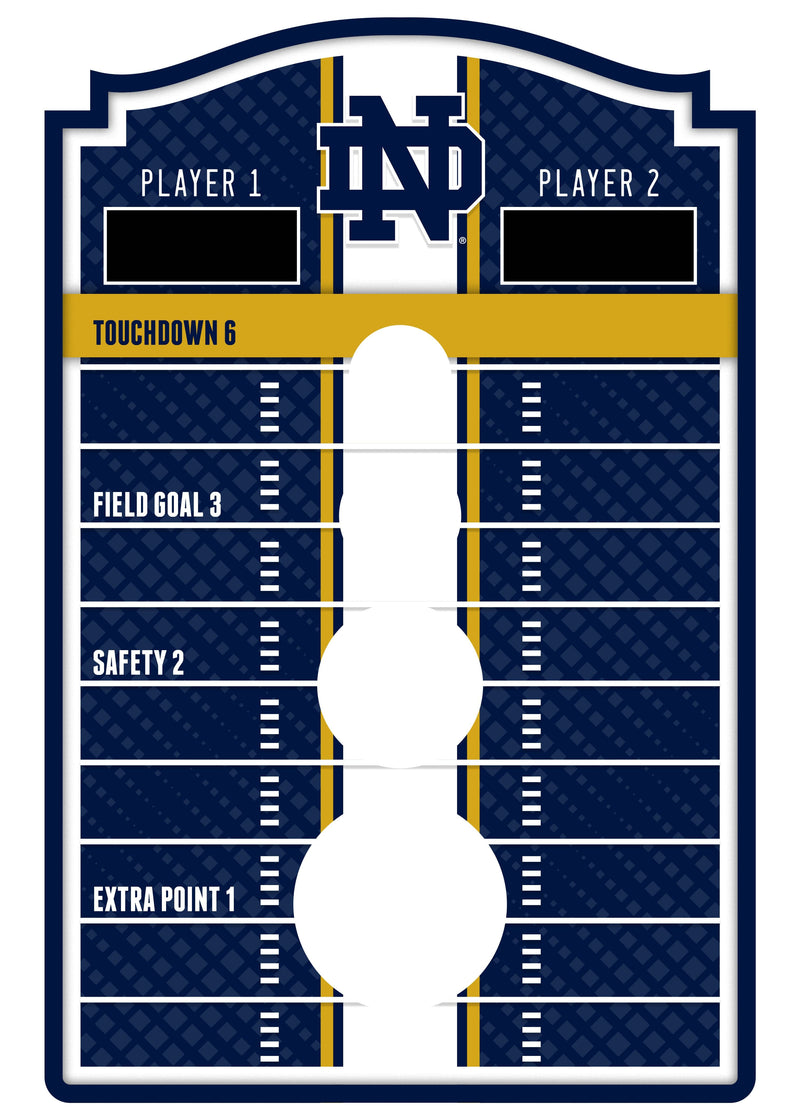 Load image into Gallery viewer, Fan Creations Brightline NCAA University of Notre Dame  Wall Bean Bag Toss
