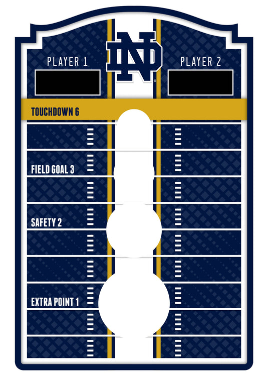 Fan Creations Brightline NCAA University of Notre Dame  Wall Bean Bag Toss