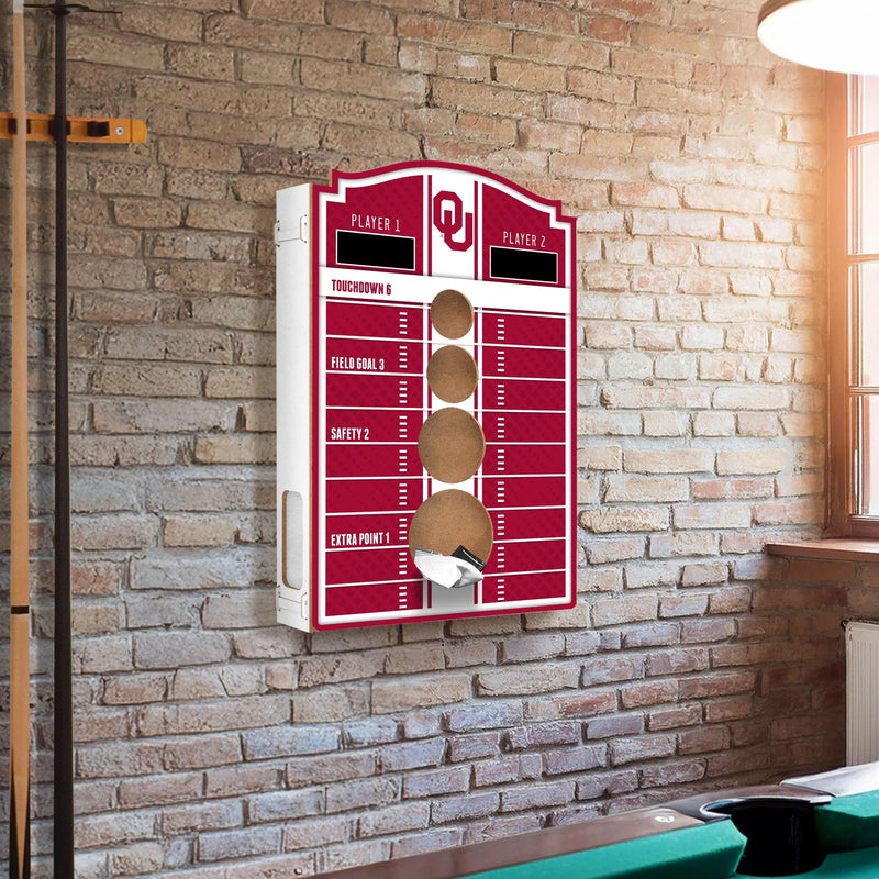 Load image into Gallery viewer, Fan Creations Brightline NCAA University of Oklahoma  Wall Bean Bag Toss
