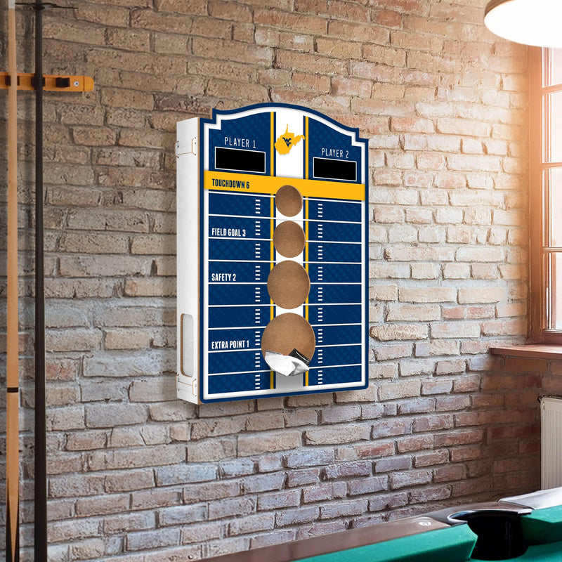 Load image into Gallery viewer, Fan Creations Brightline NCAA West Virginia University  Wall Bean Bag Toss
