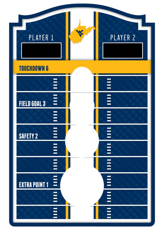 Fan Creations Brightline NCAA West Virginia University  Wall Bean Bag Toss
