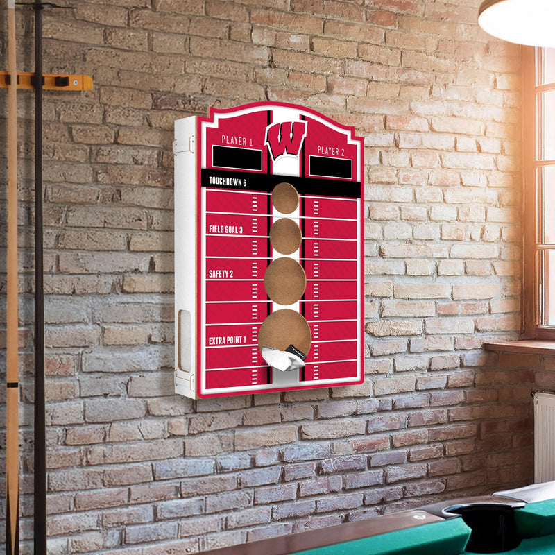 Load image into Gallery viewer, Fan Creations Brightline NCAA University of Wisconsin  Wall Bean Bag Toss
