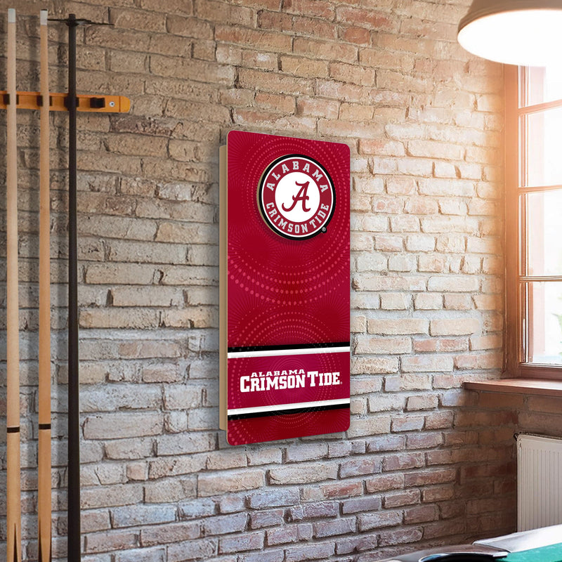 Load image into Gallery viewer, Fan Creations NCAA Wall Art thats also Corn Hole - University of Alabama
