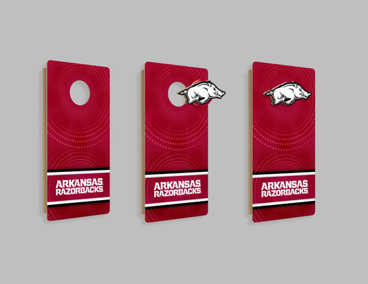 Fan Creations NCAA Wall Art thats also Corn Hole -University of Arkansas