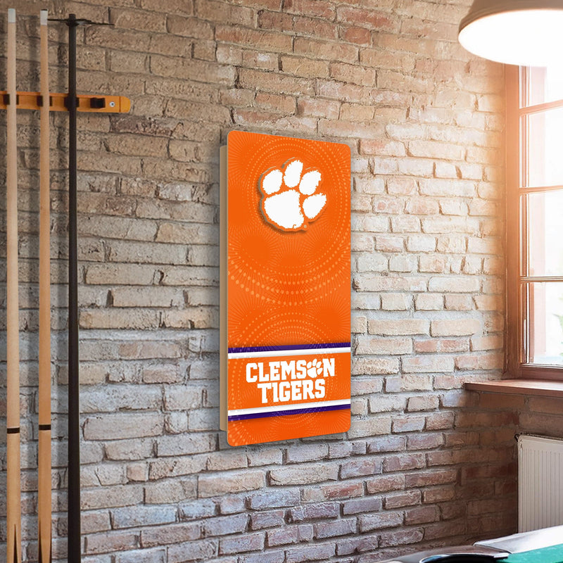 Load image into Gallery viewer, Fan Creations NCAA Wall Art thats also Corn Hole -Clemson University
