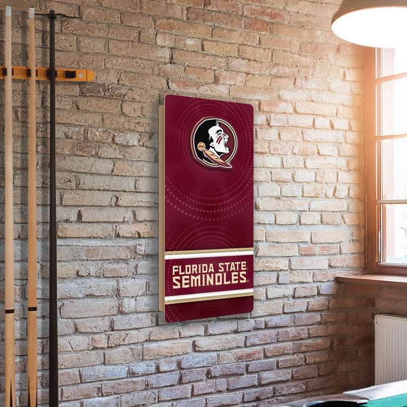 Load image into Gallery viewer, Fan Creations NCAA Wall Art thats also Corn Hole -Florida State University
