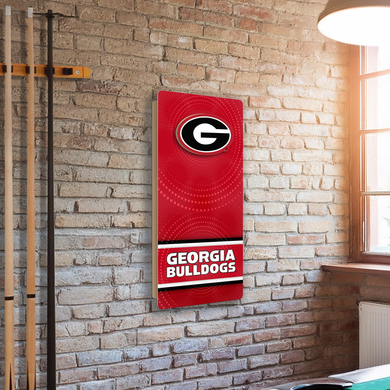 Load image into Gallery viewer, Fan Creations NCAA Wall Art thats also Corn Hole -University of Georgia
