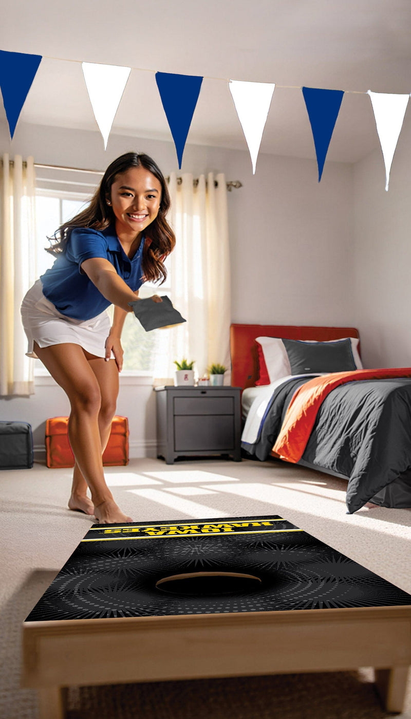 Load image into Gallery viewer, Fan Creations NCAA Wall Art thats also Corn Hole -University of Iowa
