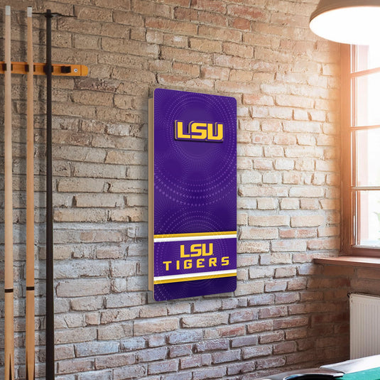 Fan Creations NCAA Wall Art thats also Corn Hole -LSU