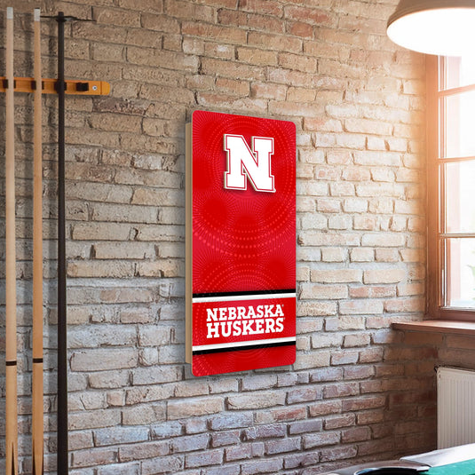 Fan Creations NCAA Wall Art thats also Corn Hole -University of Nebraska