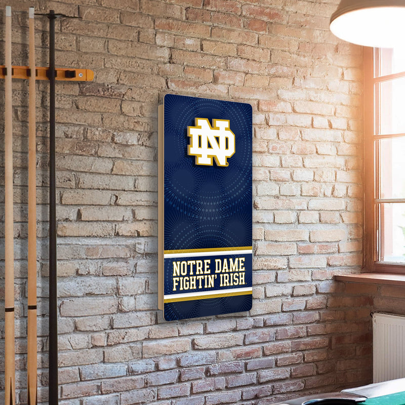 Load image into Gallery viewer, Fan Creations NCAA Wall Art thats also Corn Hole -University of Notre Dame
