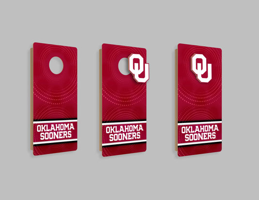 Fan Creations NCAA Wall Art thats also Corn Hole -University of Oklahoma