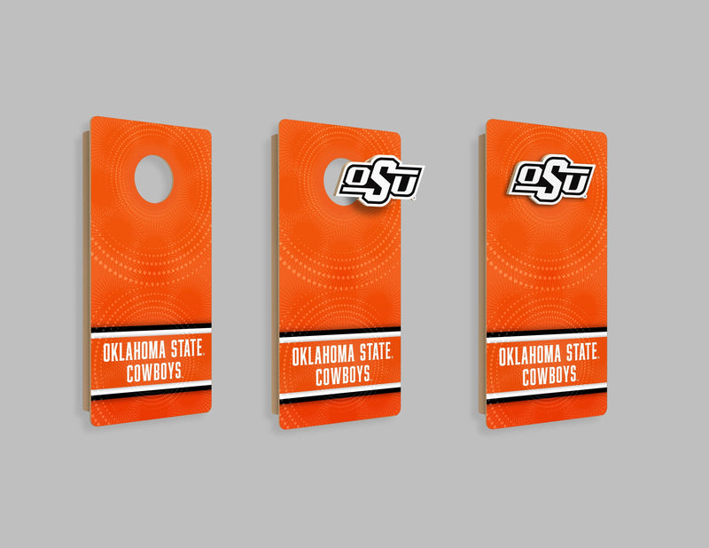 Load image into Gallery viewer, Fan Creations NCAA Wall Art thats also Corn Hole -Oklahoma State University
