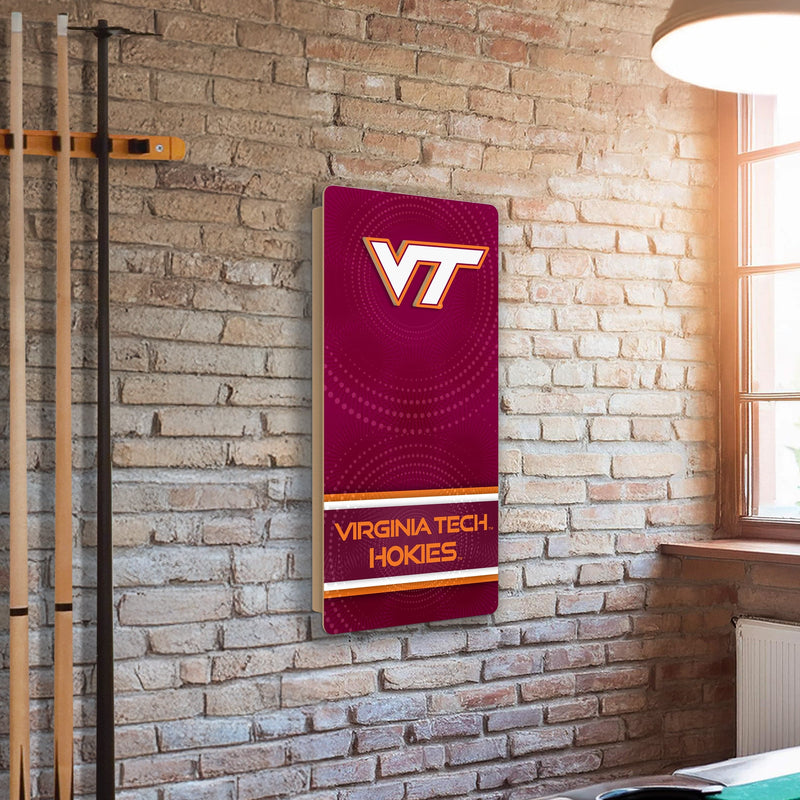 Load image into Gallery viewer, Fan Creations NCAA Wall Art thats also Corn Hole -Virginia Tech
