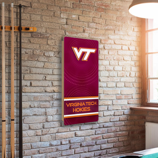 Fan Creations NCAA Wall Art thats also Corn Hole -Virginia Tech
