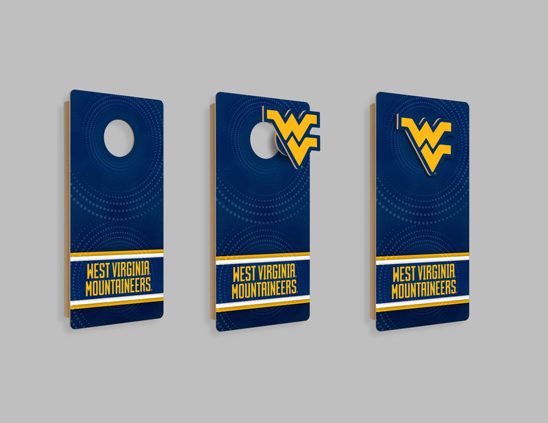 Load image into Gallery viewer, Fan Creations NCAA Wall Art thats also Corn Hole -West Virginia University
