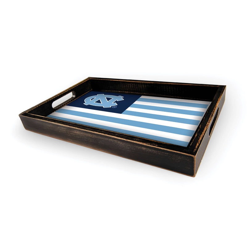 Load image into Gallery viewer, Fan Creations Brightline NCAA University of North Carolina at Chapel Hill Flag Serving Tray
