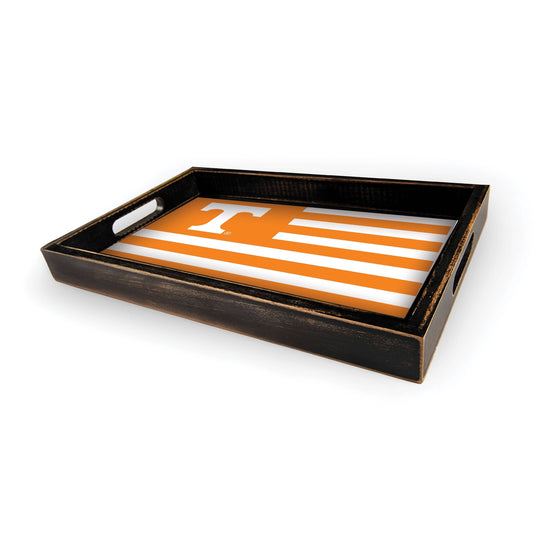 Fan Creations Brightline NCAA University of Tennessee Flag Serving Tray