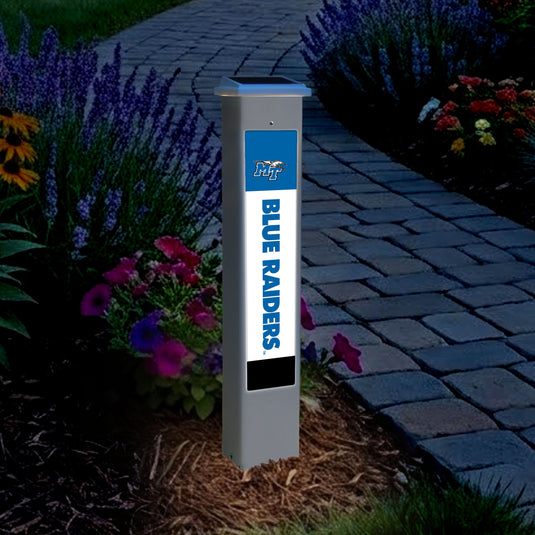 Fan Creations Glow Post NCAA Team Glow Post - Middle Tennessee State