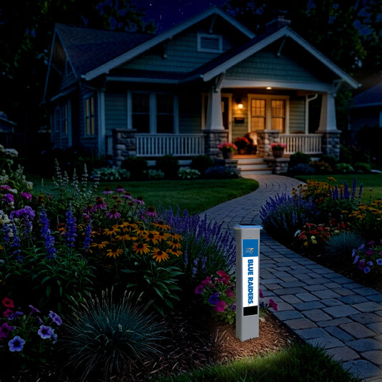 Fan Creations Glow Post NCAA Team Glow Post - Middle Tennessee State