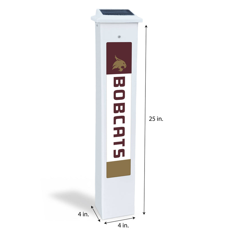 Load image into Gallery viewer, Fan Creations Glow Post NCAA Team Glow Post - Texas State
