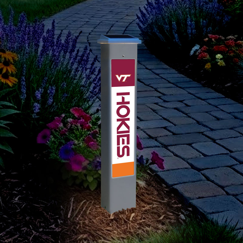 Load image into Gallery viewer, Fan Creations Glow Post NCAA Team Glow Post - Virginia Tech
