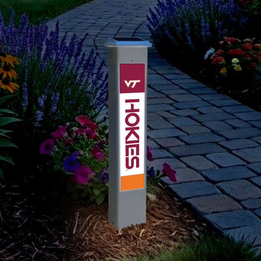 Fan Creations Glow Post NCAA Team Glow Post - Virginia Tech