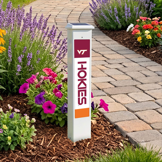Fan Creations Glow Post NCAA Team Glow Post - Virginia Tech