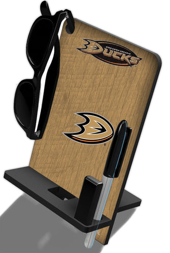 Fan Creations Wall Decor Anaheim Ducks 4 In 1 Desktop Phone Stand