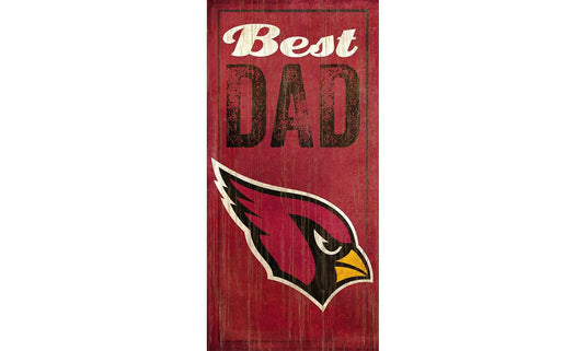 Fan Creations Wall Decor Arizona Cardinals Best Dad Sign