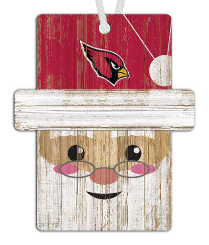 Fan Creations Holiday Decor Arizona Cardinals Santa Ornament