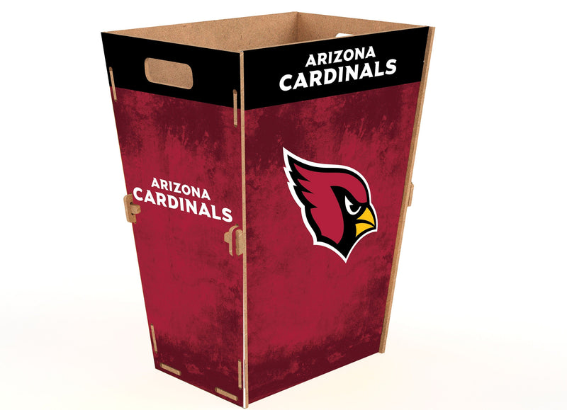 Load image into Gallery viewer, Fan Creations Decor Furniture Arizona Cardinals Team Color Waste Bin Small
