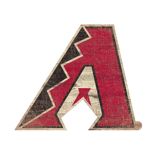Fan Creations 24" Signs Arizona Diamondbacks Distressed Logo Cutout Sign